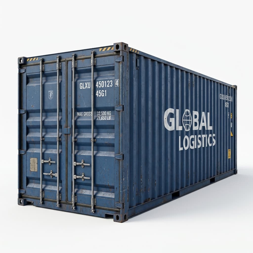 3D Shipping Container